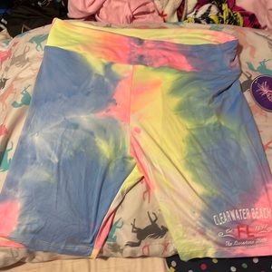 Size L and it’s multi colored tie dye